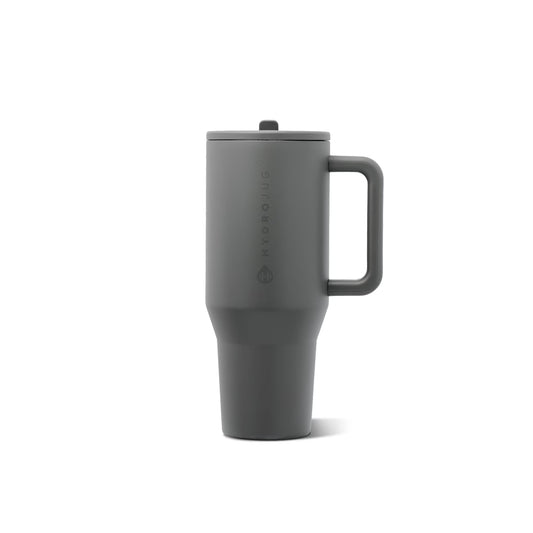 Traveler 32Oz, Insulated Tumbler with Handle & Straw, Stone