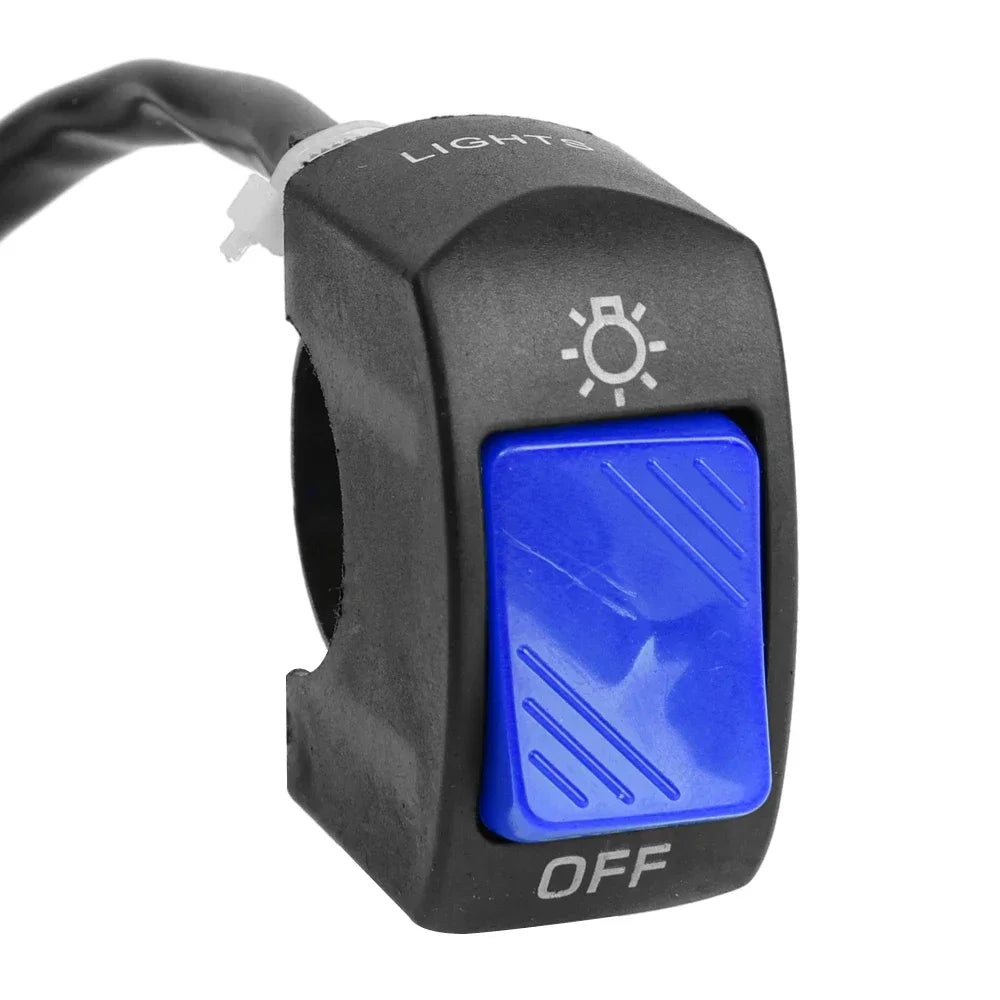 Motorcycle Switch on off Control Buttton Handlebar Mount Headlight Signal Lamp Control Modified Switches Accessories